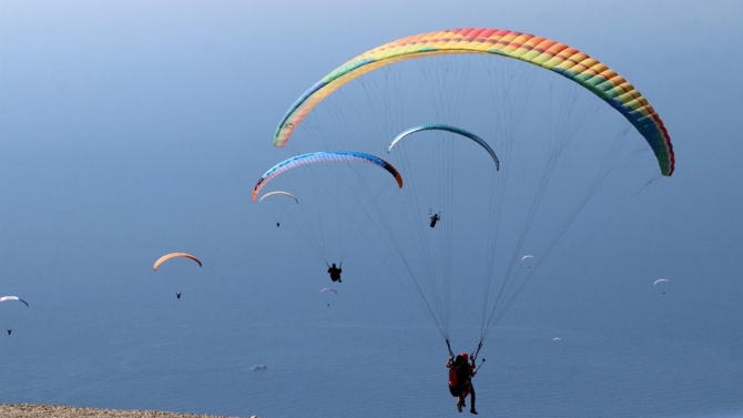 Fethiye'de "Dünya Akro Kupası" etkinliği başladı