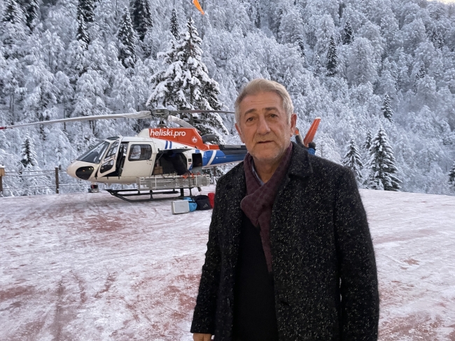 Helikopterli kayağın adresi Kaçkarlar Alpler'e rakip