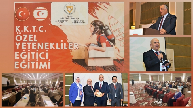 “Özel Yetenekliler Eğitici Eğitimi Programı” bugün Girne’de başladı