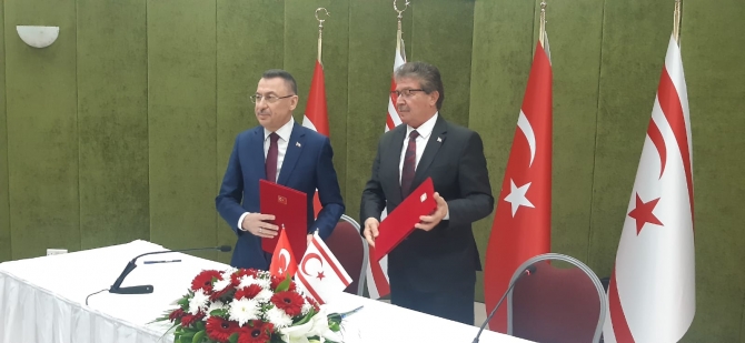 KKTC ve TC arasında 2023 Yılı İktisadi ve Mali İş Birliği Protokolü” imzalandı