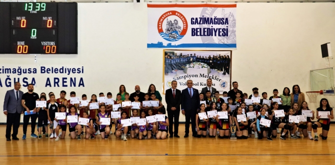 I. Şampiyon Melekler Voleybol Kupası müsabakaları tamamlandı