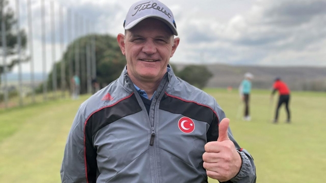 Golf Milli Takımı'nın yeni başantrenörü Keith Coveney göreve başladı