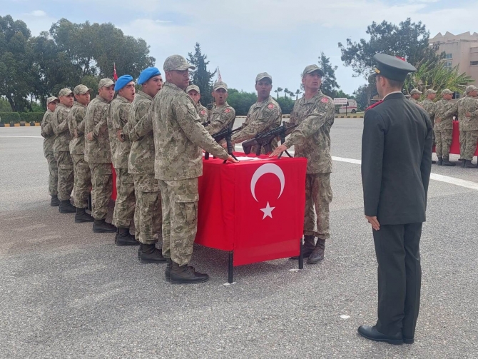 46. Dönem Yedek Subay ve Çavuş Celbi Ant İçme Töreni Gülseren Kışlası’nda icra edildi