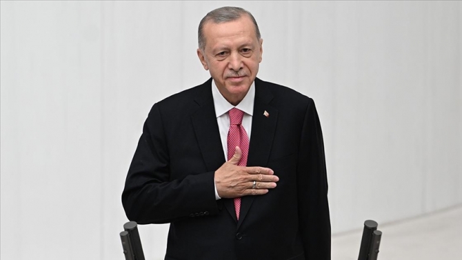 TC Cumhurbaşkanı Erdoğan, TBMM’de yemin etti