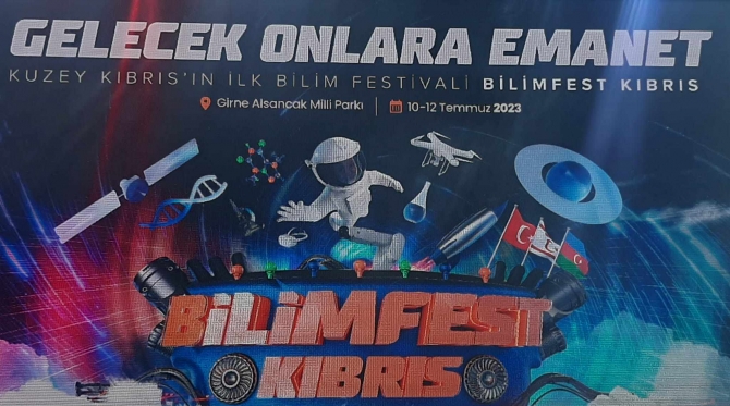 KKTC’nin çocuklara yönelik ilk bilim festivali ‘Bilimfest Kıbrıs’ başladı