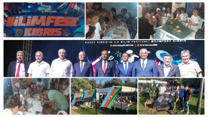 KKTC’nin çocuklara yönelik ilk bilim festivali ‘Bilimfest Kıbrıs’ başladı