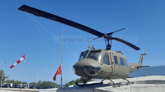 ‘Anıt Helikopter’ düzenlenen törenle açıldı